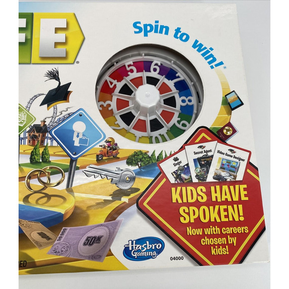 New Unopened Sealed The Game of Life Kids Have Spoken Board Game 2014 Hasbro - Picture 5 of 9